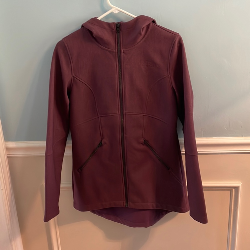 Plum Northface Fleece Lined Jacket